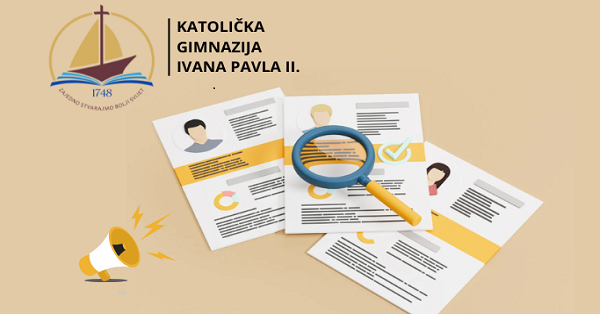 Obavijest kandidatima prijavljenim na natječaj