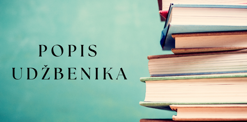 Popis udžbenika